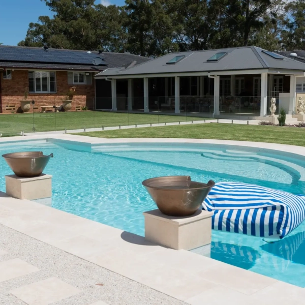 blanco para piscina