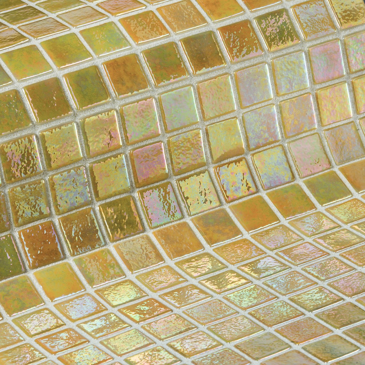 Mosaic Tile Iridescent Ambar - Ezarri
