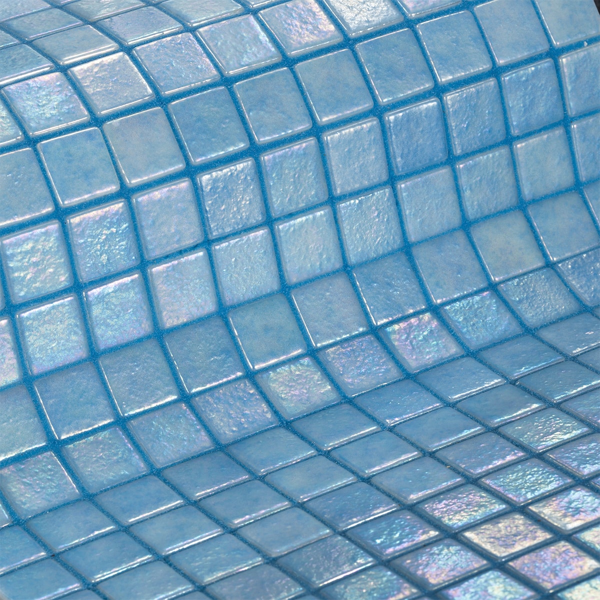 Mosaic Tile Iridescent Azur - Ezarri