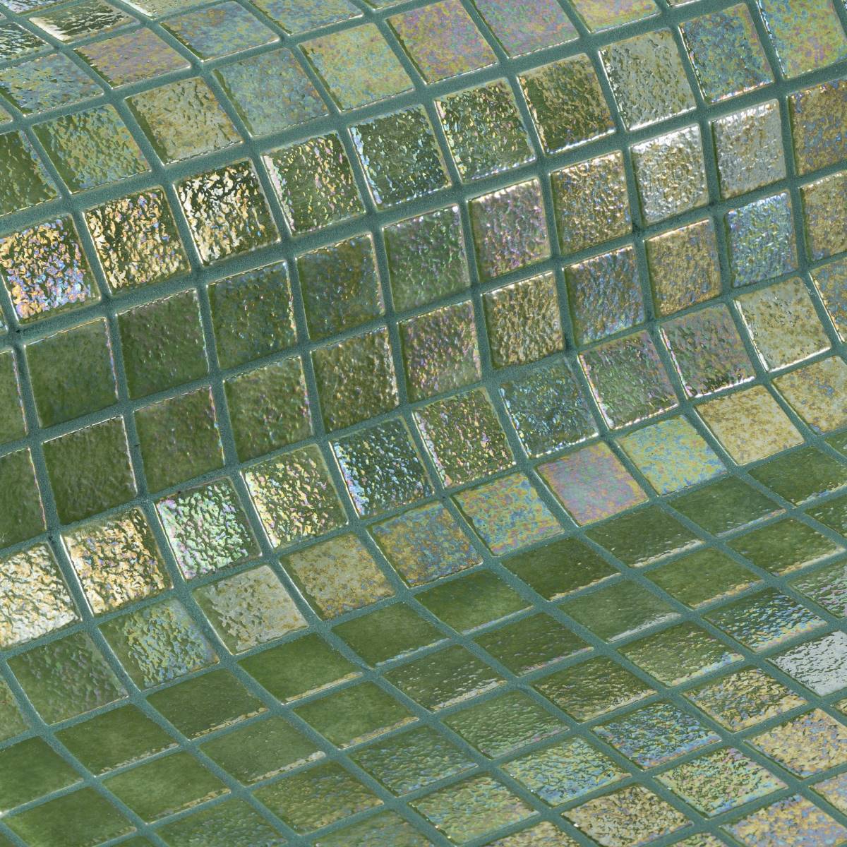 Mosaic Tile Iridescent Green Pearl - Ezarri