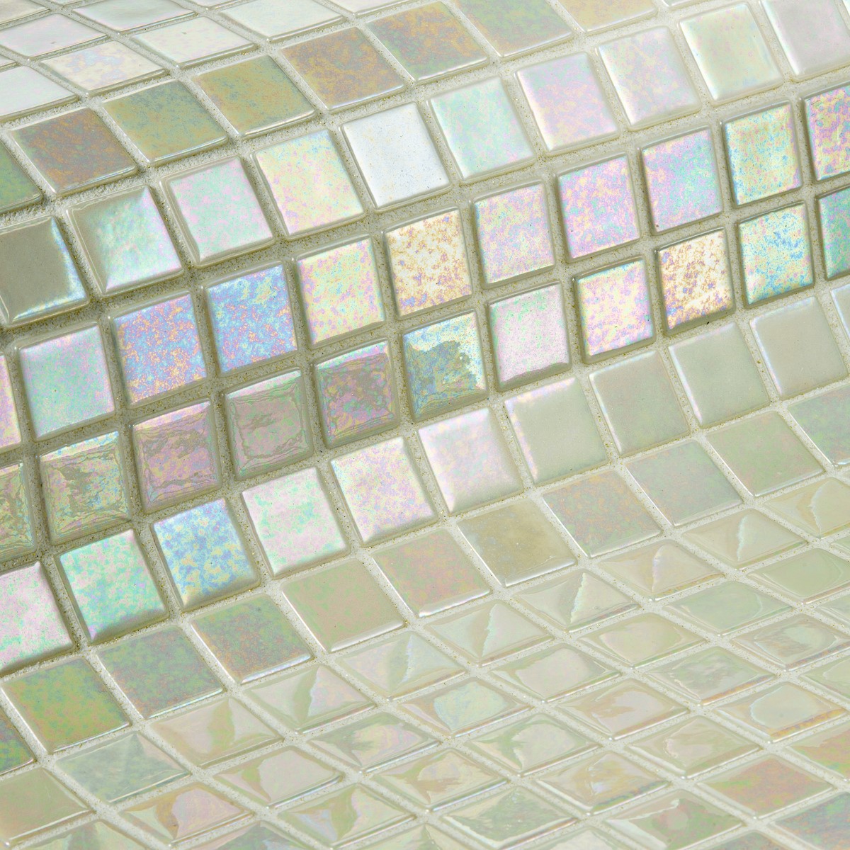 Mosaico Iridescent Marfil - Ezarri