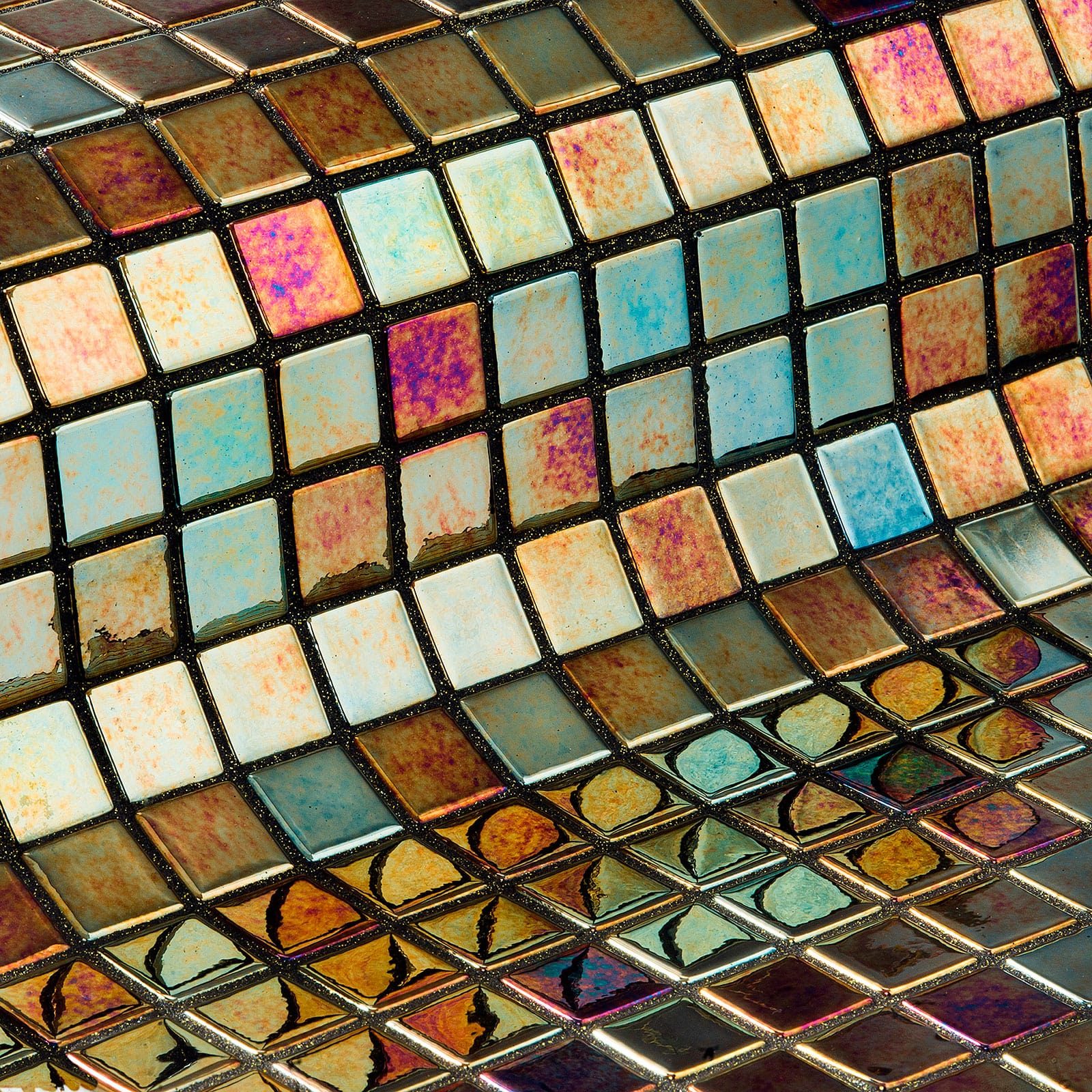 Mosaic Tile Metal Oxido - Ezarri