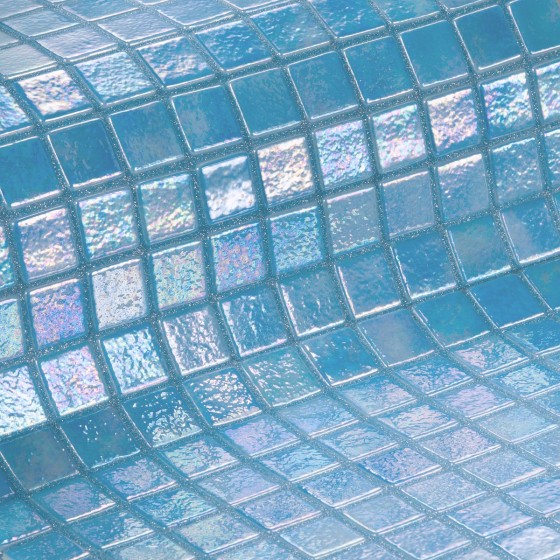 Mosaic Tile Iridescent Azur - Ezarri
