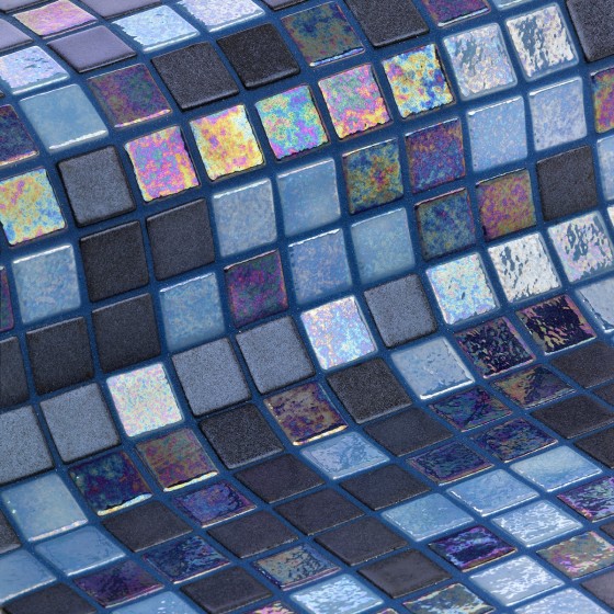 Mosaic Tiles Cocktail Blue Lagoon - Ezarri