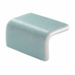 Mosaic piece specially designed for finishing steps in pools, saunas, and wellness spaces.
