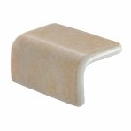 Mosaic piece specially designed for finishing steps in swimming pools, saunas and wellness spaces.