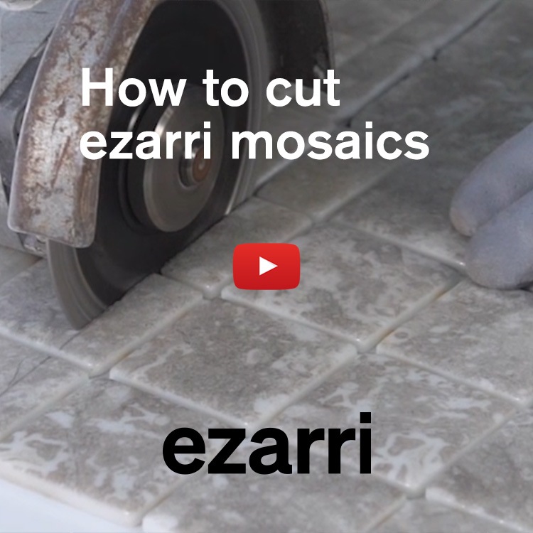 Cómo cortar el mosaico Ezarri