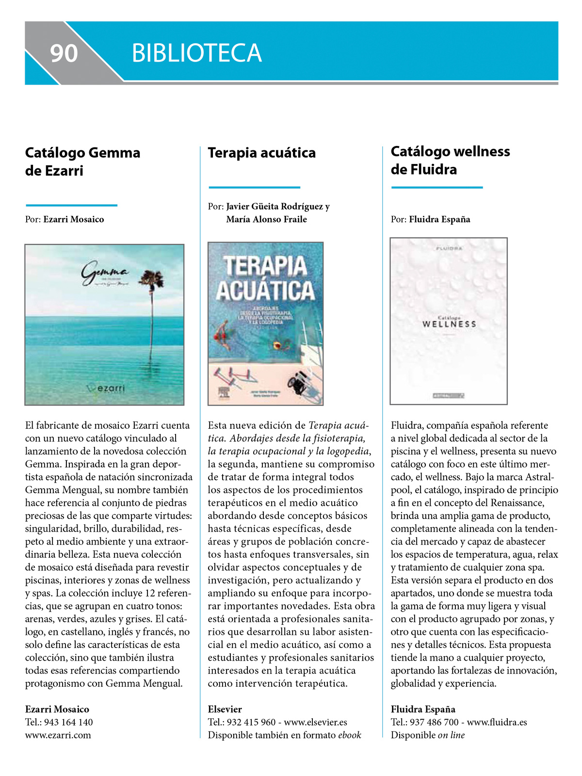Piscinas Hoy Noviembre/Diciembre 2020