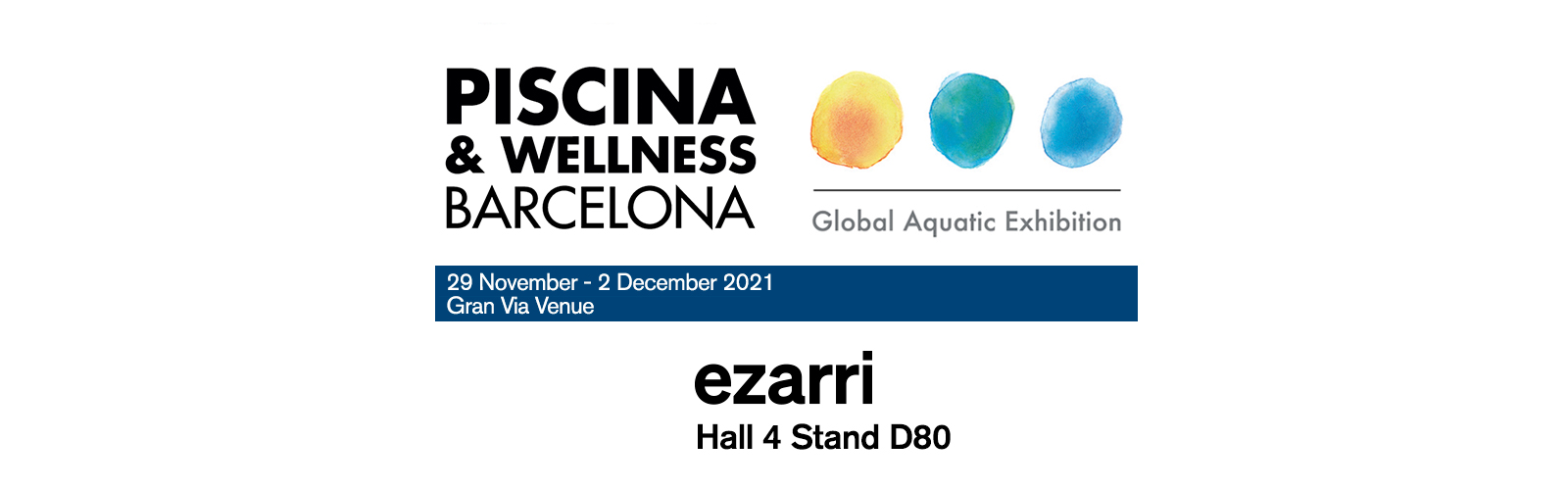Visit us at Piscina & Wellness Barcelona