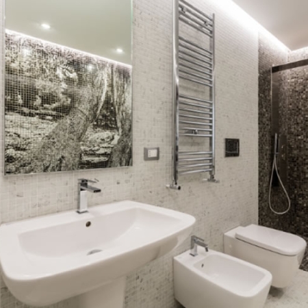 Mosaic bathroom: Create a personal and inimitable space