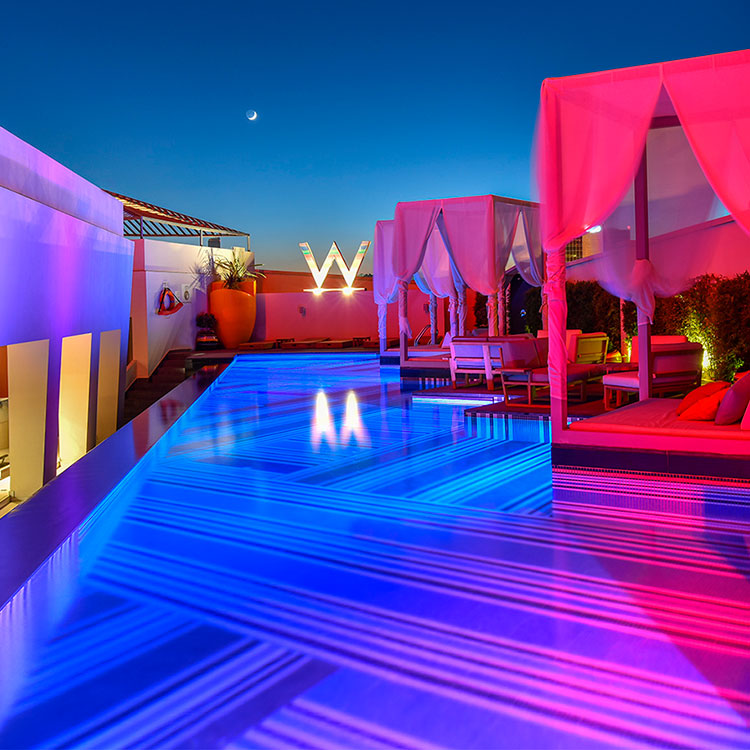 Shining in Distinction: Custom Mosaic at W Amman Hotel