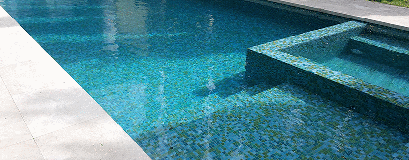 Swimming Pool Tiles Mosaic Ezarri, How Much To Tile A Swimming Pool