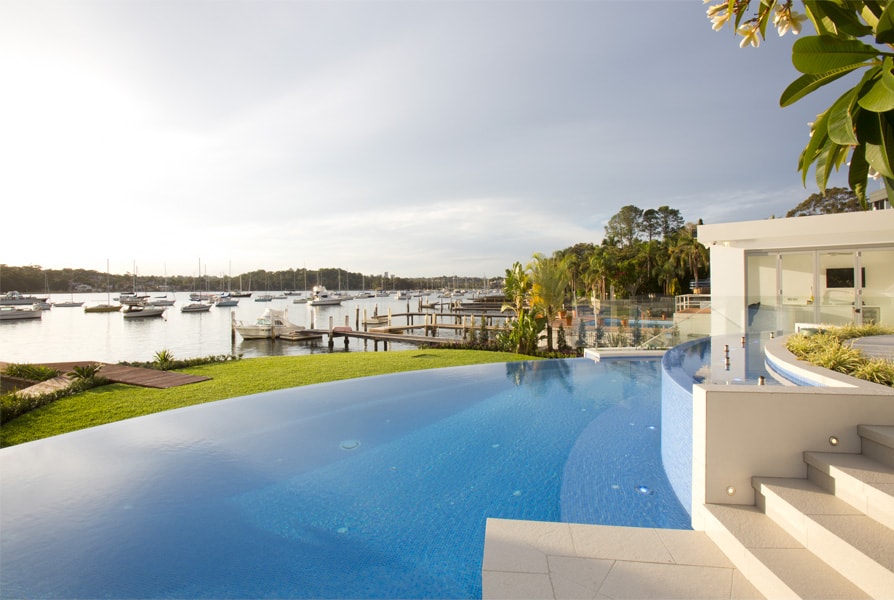Private swimming pools